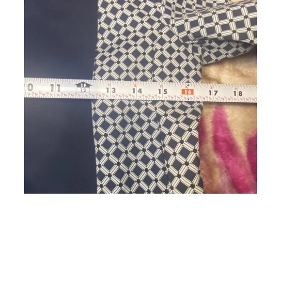 AX Armani exchange navy blue and white pattern Blazer size 4 - Picture 8 of 11